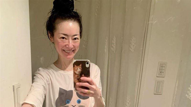 45歲日本女星遠野凪子爆出死訊,但遺體嚴重腐爛仍待鑑定。(圖/翻攝自遠野凪子IG)