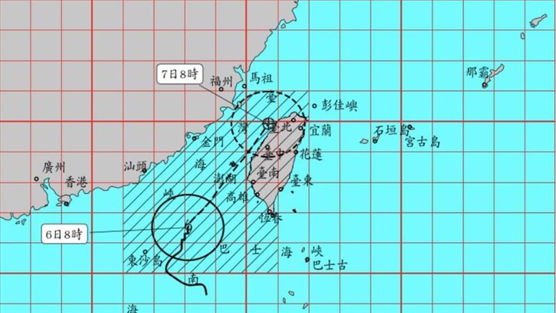 新／颱風陸警新增新北、桃園　18縣市戒備