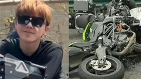 21歲網紅周鈞灝驚傳車禍離世。（圖／翻攝自微博）