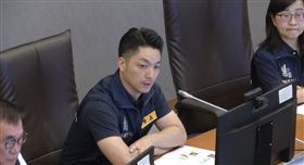 ▲蔣萬安視察颱風動態（圖／北市府提供） 