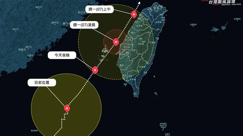 颱風走法歷史罕見！對西部影響會相當劇烈