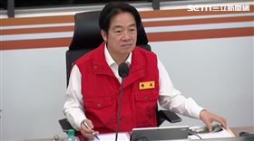 ▲賴清德、卓榮泰前往中央災害應變中心（圖／翻攝畫面）