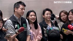 ▲徐巧芯、許甫、林珍羽受訪遇到民眾嗆大罷免大成功（圖／翻攝畫面）