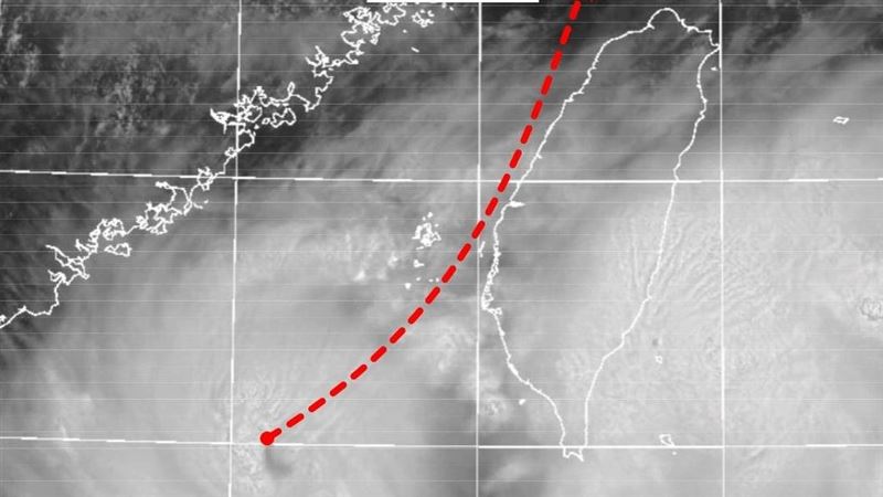 丹娜絲北上無地形屏障！不排除15級強陣風