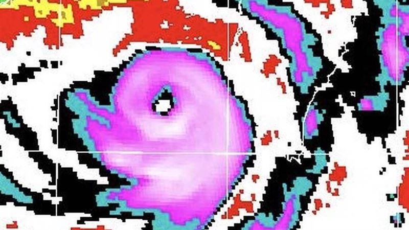 颱風開眼中　氣象署：到家門才知真實強度