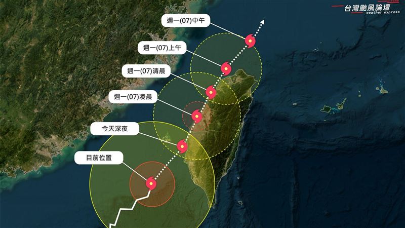 大的要來了！專家：颱風登陸機率很高很高