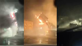 丹娜絲颱風,佳里大潤發,倒塌,16級風