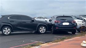 嘉義,颱風,丹娜絲,停車場,布袋港。（圖／翻攝畫面）