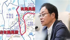 ▲桃園放颱風假兩樣情，民眾不滿PO文質疑市府決策。（圖／翻攝自我是青埔人臉書、張善政臉書）