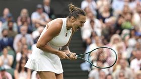 ▲莎芭蓮卡（Aryna Sabalenka）7日以直落2闖進女單8強。（圖／美聯社／達志影像）