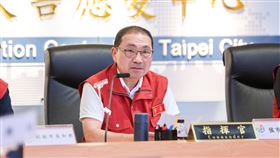 ▲新北市長侯友宜「丹娜絲颱風新北市災害應變中心工作會報」。（圖／新北市府提供）