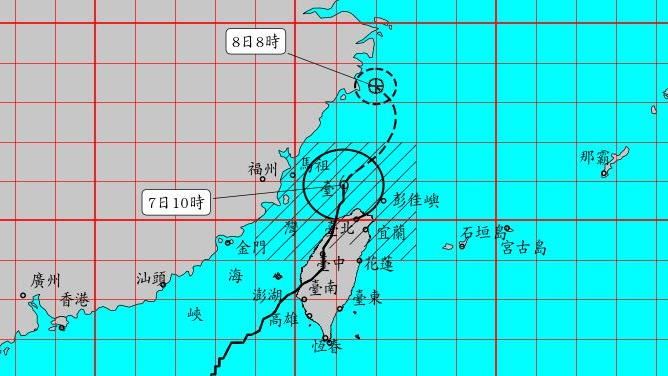 丹娜絲狂甩雨彈！連炸5天「又紅又紫」