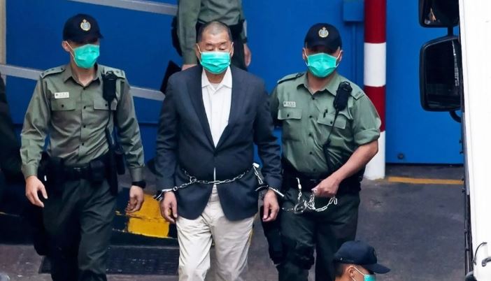 香港壹傳媒集團創辦人黎智英遭香港法院裁定三項罪名全數成立。（圖／翻攝自IG @supportjimmylai）