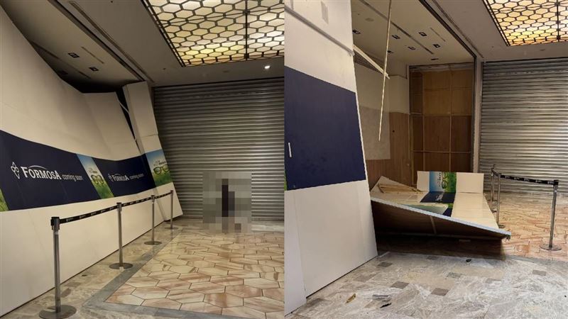 家長不會教？百貨目擊孩童撞倒專櫃圍籬