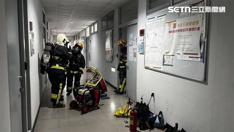 宜蘭大學實驗室狂冒煙　在場師生緊急撤離