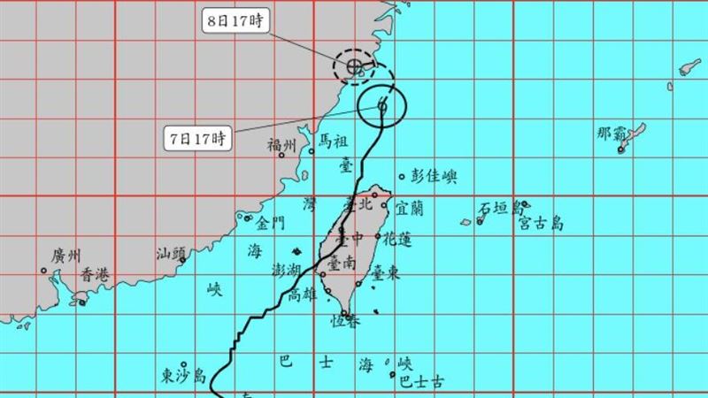 丹娜絲海警解除！低壓帶接力　雷雨炸6天