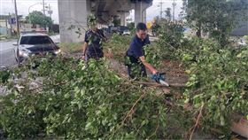 丹娜絲颱風,仁武分局,災後巡查