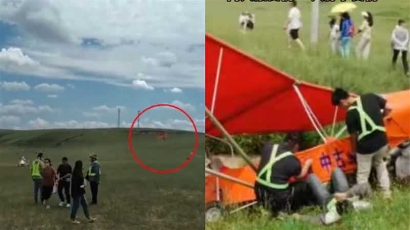 觀光飛機起飛不到10秒墜機！3遊客受傷