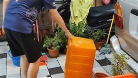 台中市暴雨成災多處淹水　盧秀燕緊急取消反罷免行程防災。圖／翻攝畫面