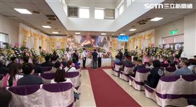 李小飛,告別式,李翔,鄭進一（圖／記者羅欣怡攝影）