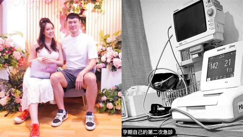 劉雨柔生產倒數　胎兒活動力減弱二度急診