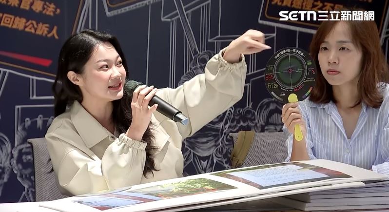 阿美秀狙擊扇嗆王鴻薇：要狙擊妳的是民眾