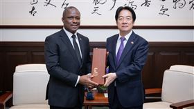 ▲總統賴清德接見「海地共和國外長蔣伯狄伉儷訪團」。（圖／總統府提供） 