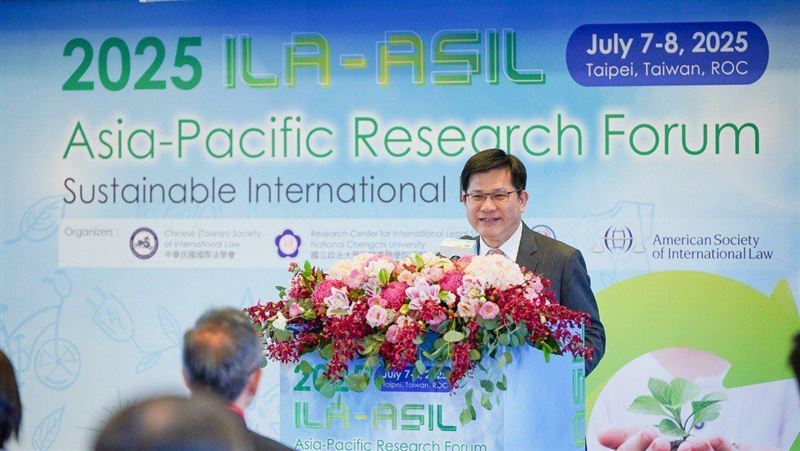 中國從未統治過台灣！林佳龍論述震撼國際