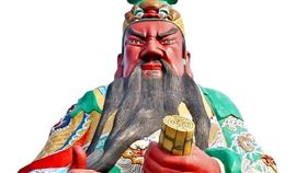 ▲關公神像。（圖／翻攝自財團法人台灣省新竹市普天宮粉絲專頁）