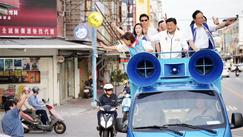 陪傅崐萁車掃！張善政：罷免根本政治報復