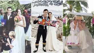 男星在上億愛巢旁辦婚禮　女星賓客有企鵝