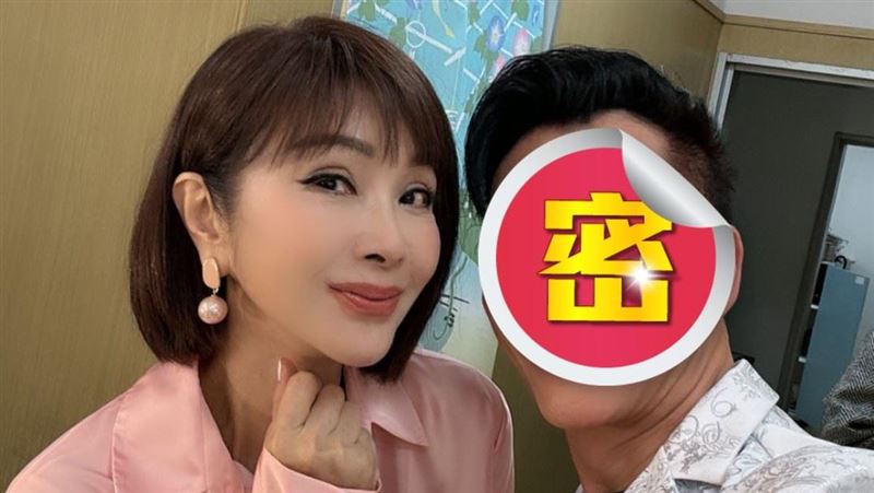 陳美鳳身邊驚見180cm神秘男　真面目曝光