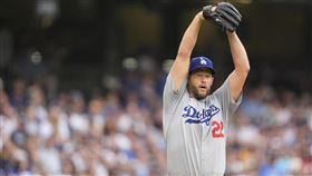 ▲柯蕭（Clayton Kershaw）先發6局失2分，但隊友打擊不給力吞下本季首敗。（圖／美聯社／達志影像）