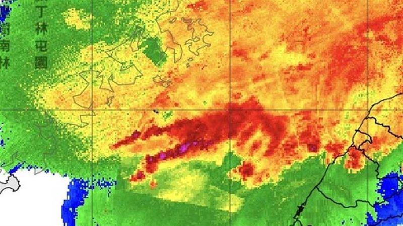 雷達回波尖又細！鄭明典：恐變成龍捲風