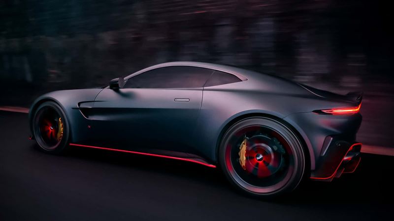 搭載AMG的4.0升雙渦輪V8引擎，最大輸出高達671匹馬力。（翻攝Aston Martin網站）