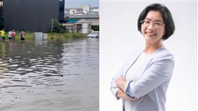 彰化淹水沒放假，王惠美發出相關補助公告，臉書再度被灌爆。（圖翻攝自王惠美臉書）