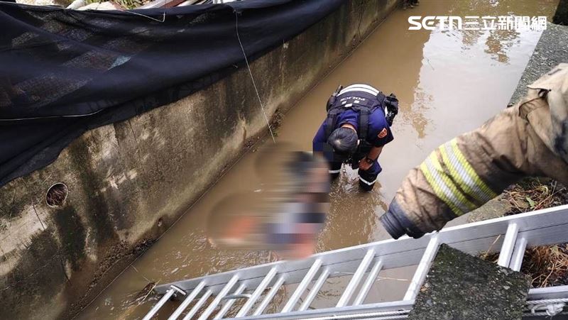 新／台南女看護天雨路滑「撞桿摔溝」斷魂