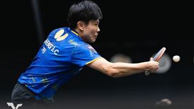 鄭怡靜在女單次輪擊退烏克蘭女將佩索絲卡。（圖／取自WTT官網）