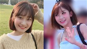 有網友貼出李珠珢與愛莉莎莎的對比照，直呼變得更像了。（圖／翻攝自IG）