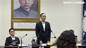 ▲朱立倫主持中常會。（圖／記者詹宜庭攝影）