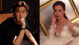 陳柏霖、Mandy Lieu（劉碧麗）。（圖／翻攝自陳柏霖、Mandy Lieu IG）