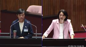 ▲王鴻薇質詢司法院副院長提名人蘇素娥。（圖／翻攝畫面）