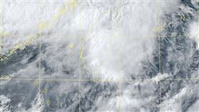 鄭明典貼一圖曝「形界面弧」！西南氣流降雨型態還會持續一陣子。（圖／翻攝自鄭明典臉書）