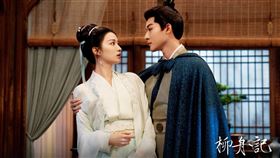 張晚意（右）與王楚然與首次合作CP感十足，雙強男女主角設定獲好評。（圖／東森提供）