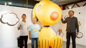 國際藝術家霍夫合體超萌巨星《史努比鴨》歡度夏日（業配勿用）