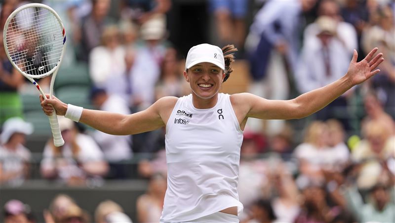 斯威雅蒂寫生涯最佳　溫網女單4強全出爐