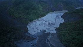 草嶺堰塞湖 竹山鎮長陳東睦臉書