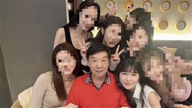 仙塔律師出入富商飯局，讓被牽扯的名媛紛紛撇清關係。（讀者提供）