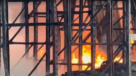 凱士士工廠,台南市,七股區,篤加里,配線,器材,火警,火勢,面積,坪數▲圖片描述。（圖／翻攝畫面）