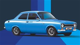 ▲MST復刻Ford Mk1 Escort。（翻攝MST網站）